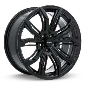 RTX Wheels – Black Widow – Black – 20″x9″ 18mm – All weather Wheels – 083467